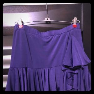 Salsa purple dancing skirt